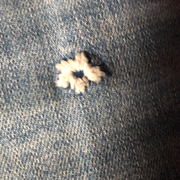 Abercrombie flower detail skinny jeans - Picture 4 of 4